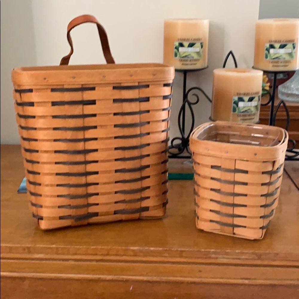 Longaberger Baskets Set of Two